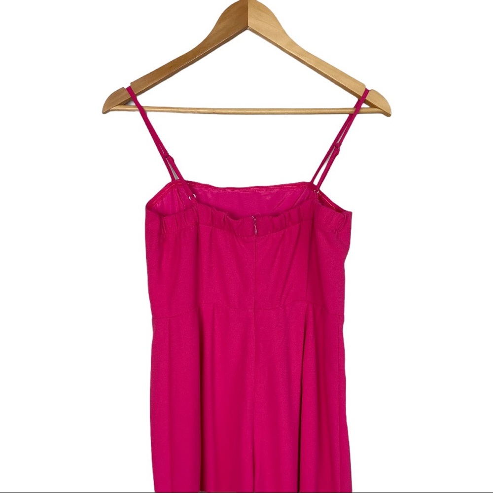 Endless Rose Pink Wide Leg Jumpsuit - Picture 9 of 9